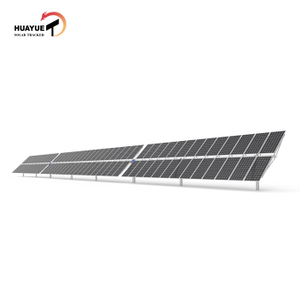 Seguidor solar horizontal de eje único de granja solar para minería de moneda virtual 