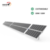 Perseguidor solar automático de los Gps horizontales del solo eje de la venta 120Pv 66Kw caliente