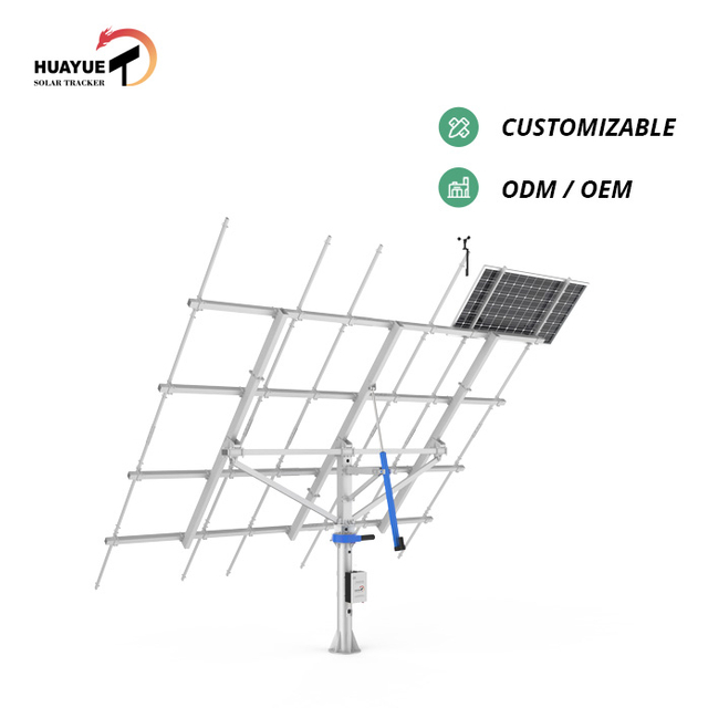  Seguidor solar de doble eje Industri Solar Tracker para sistema de seguimiento de Sun